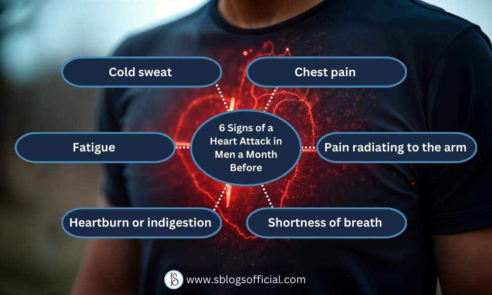 6 Signs of a Cardiac arrest in Men a Month Before