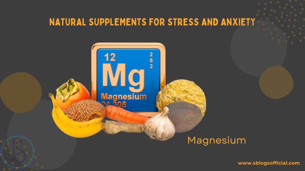 Best Natural stress Supplement - Magnesium