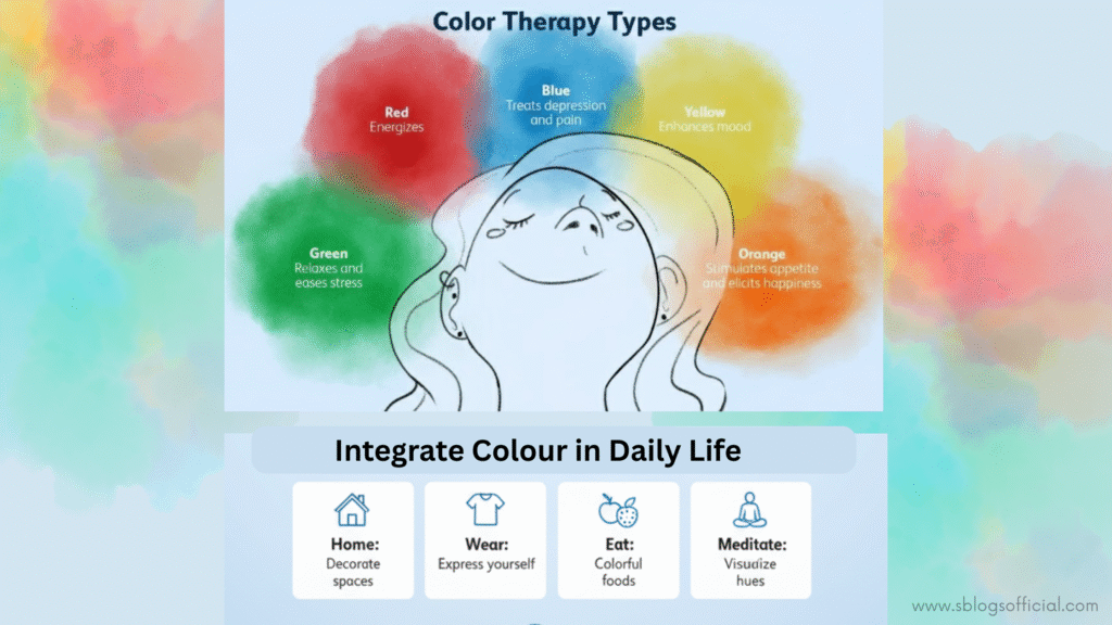 Colour vibration therapy